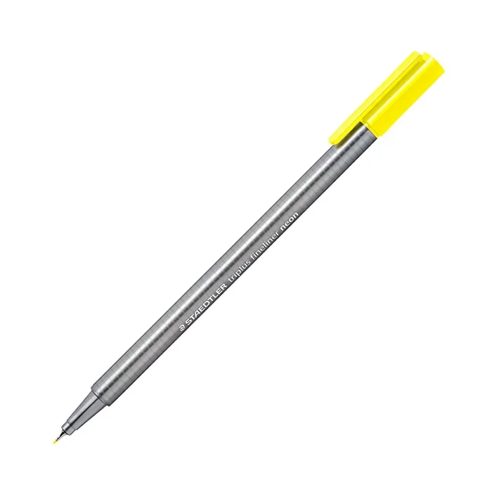 روان نویس نوک نمدی 0.3 Neon Yellow کد 101 استدلر