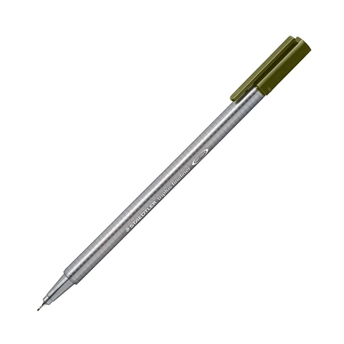 روان نویس نوک نمدی 0.3 Olive Green کد 57 استدلر