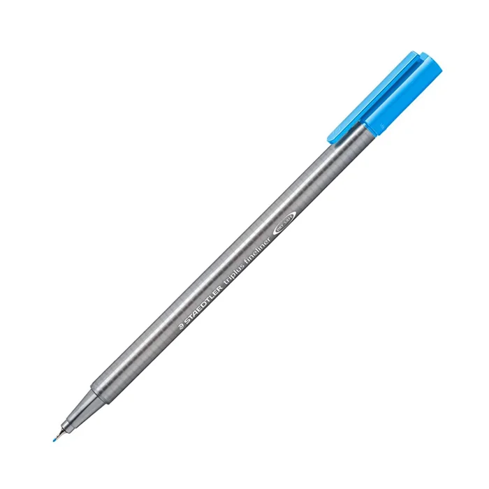 روان نویس نوک نمدی 0.3 Pale Blue کد 30 استدلر