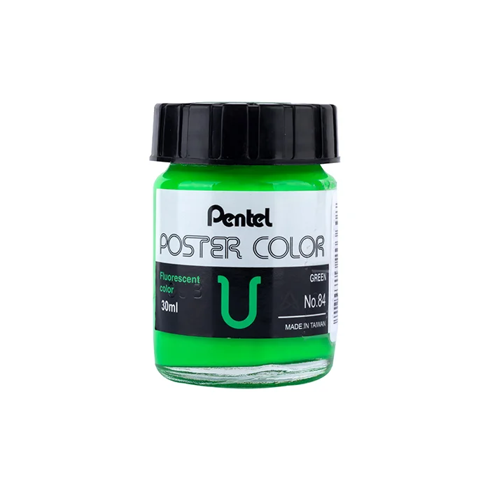 گواش 30 میل Fluorescent Green کد 84 تایوانی پنتل