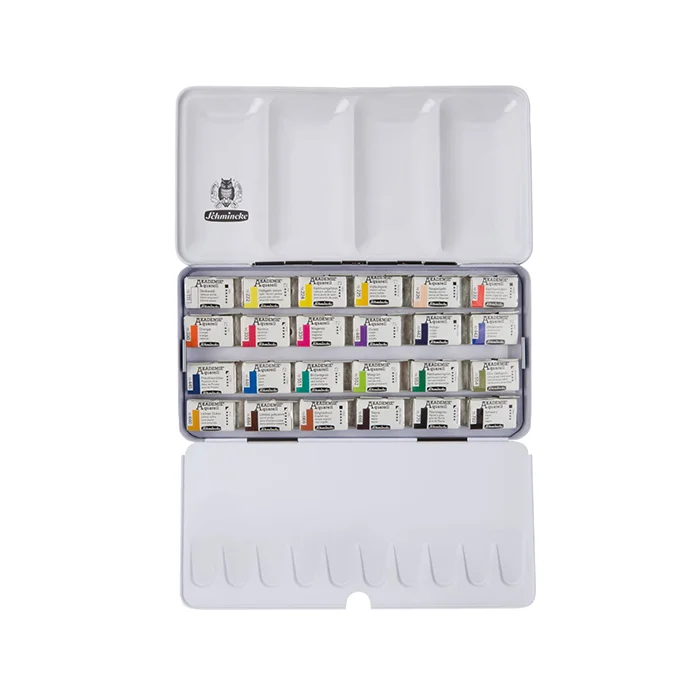 آبرنگ 24 عددی قرص بزرگ آکادمی 75425 اشمینگ