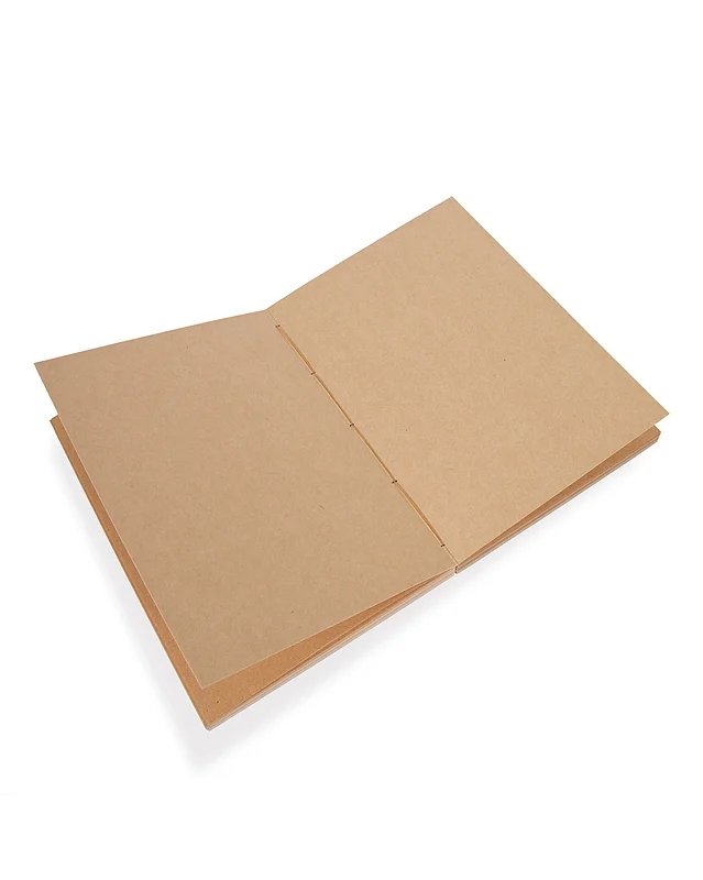 دفتر بدون خط کاغذ کرافت 96 برگ 16*23 جلد کرافت 1623 بن / Basenotes دفتر بدون خط کاغذ کرافت 96 برگ 16*23 جلد کرافت 1623 بن / Basenotes