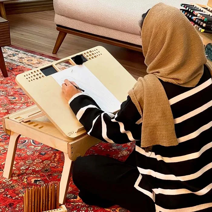 پایه تاشو میز طراحی A3 گودوود پایه تاشو میز طراحی A3 گودوود
