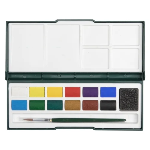 آبرنگ قرصی 12 عددی پالت دار 5601 آرتیست آریا آبرنگ قرصی 12 عددی پالت دار 5601 آرتیست آریا