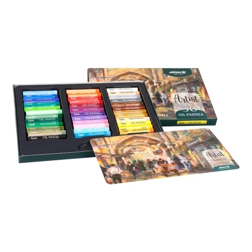 پاستل روغنی 36 عددی جعبه مقوایی 2603 آرتیست آریا پاستل روغنی 36 عددی جعبه مقوایی 2603 آرتیست آریا