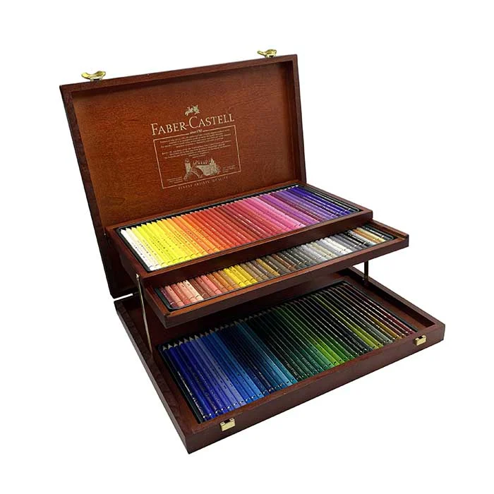 مداد رنگی 120 عددی جعبه چوبی 3 طبقه 110010 پلی کروموس لیمیتد 250 سالگی فابرکاستل مداد رنگی 120 عددی جعبه چوبی 3 طبقه 110010 پلی کروموس لیمیتد 250 سالگی فابرکاستل