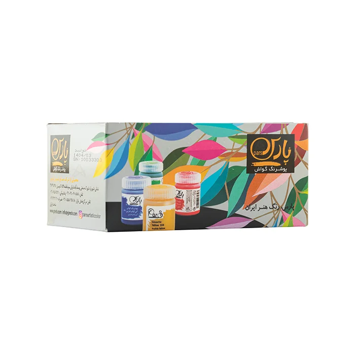 گواش 6 عددی 30 میل پارس