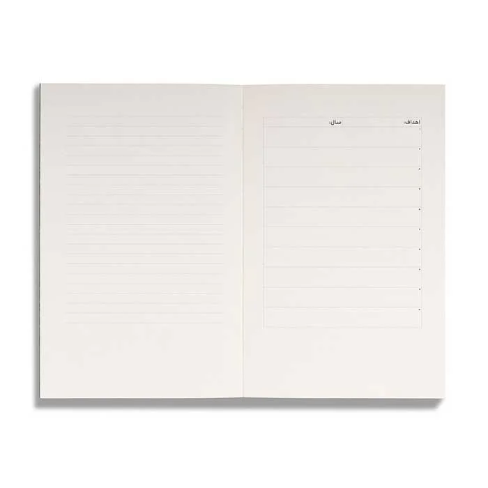 دفتر سال نمای هفتگی 18 ماهه تاریخ دار کاغذ بالکی A5 جلد قرمز بن / Basenotes دفتر سال نمای هفتگی 18 ماهه تاریخ دار کاغذ بالکی A5 جلد قرمز بن / Basenotes