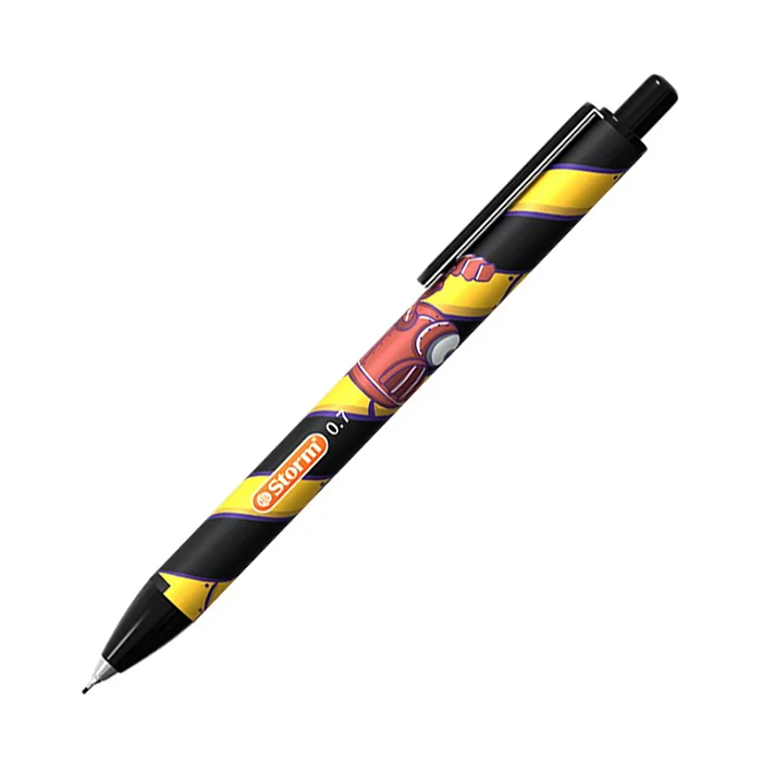 اتود 0.7 گیره دار مشکی HL-303307 ربات استورم