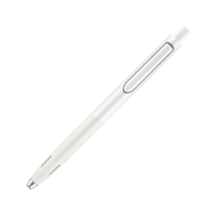 خودکار ژله ای 0.5 فشاری بدنه سفید W-0154 مشکی سری سایلنت اسپیس آپ رایتک