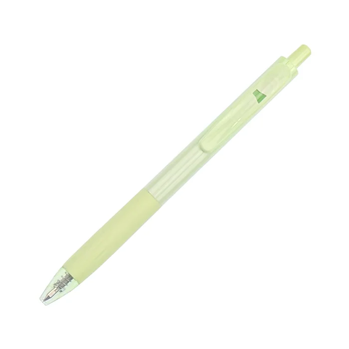 خودکار ژله ای 0.7 فشاری بدنه سبز W-0162 مشکی سری ریکابو رایتک