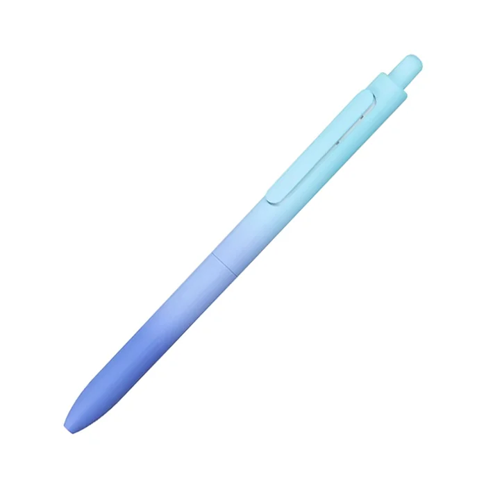 خودکار ژله ای 0.5 فشاری بدنه آبی W-0152 مشکی سری اسپیس آپ آرورا رایتک