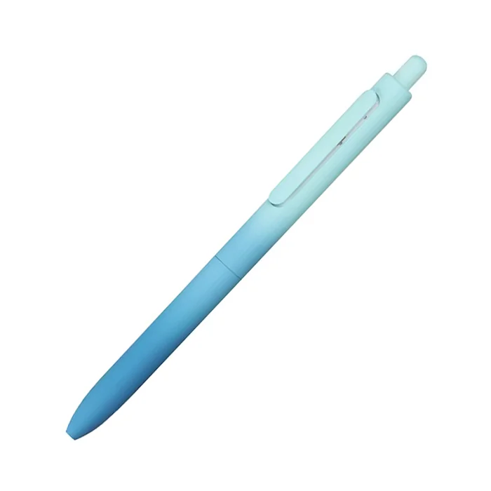 خودکار ژله ای 0.5 فشاری بدنه سبزآبی W-0152 مشکی سری اسپیس آپ آرورا رایتک