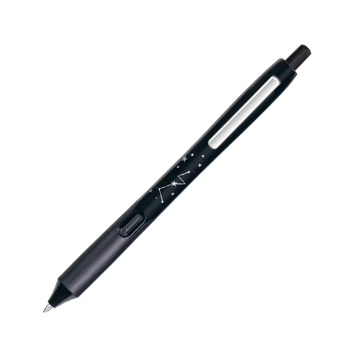 روان نویس 0.5 فشاری بدنه مشکی W-994 مشکی سری سایلنت کهکشان رایتک