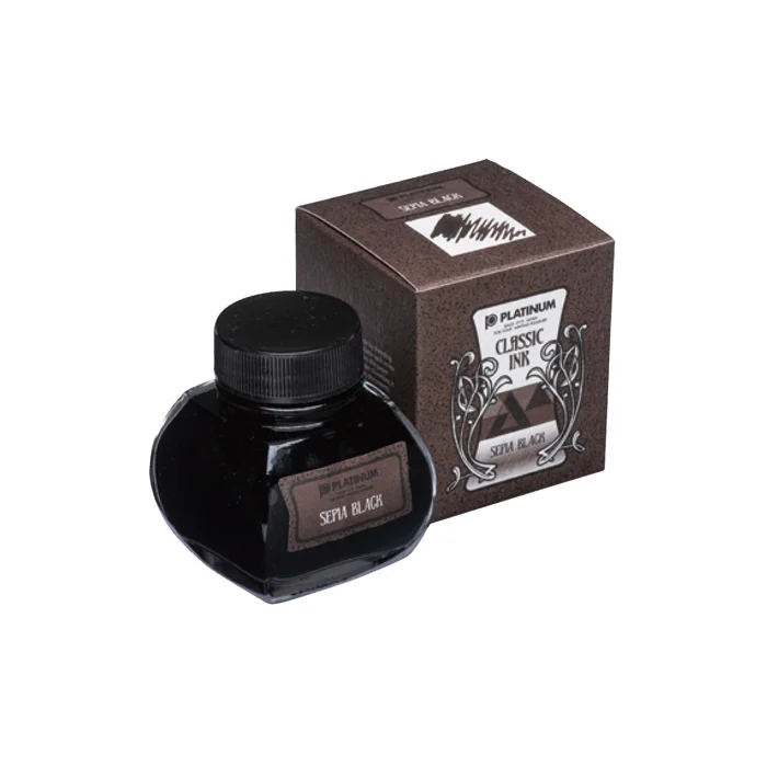 جوهر شیشه ای کلاسیک 60 میل Sepia Black INKK-2000 کد 66 پلاتینوم