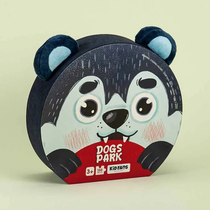 پازل 150 عددی 33*39 سانت سری پارک سگ ها KS2406 جعبه حیوانات کید فنس پازل 150 عددی 33*39 سانت سری پارک سگ ها KS2406 جعبه حیوانات کید فنس