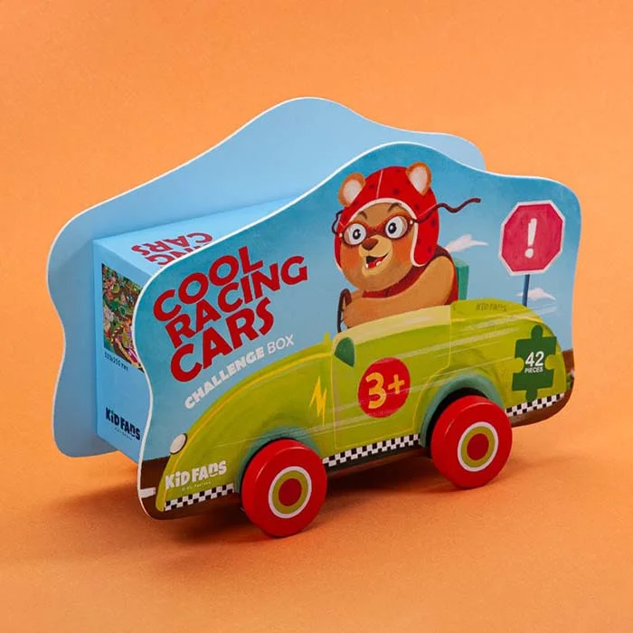 پازل 42 عددی 25*33 سانت سری ماشین های مسابقه باحال KS2408 جعبه چالش کید فنس پازل 42 عددی 25*33 سانت سری ماشین های مسابقه باحال KS2408 جعبه چالش کید فنس