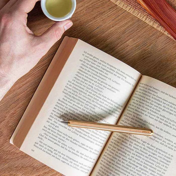 قلم ایون Brass کد 200007 استیل فرم