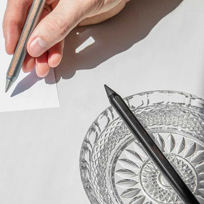 قلم ایون آلومینیومی Warp Black کد 200006 استیل فرم