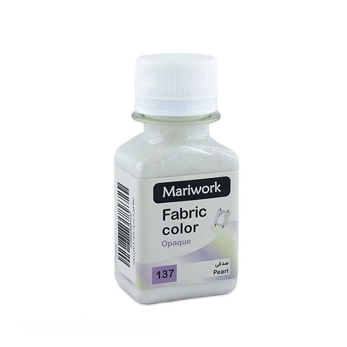 رنگ پارچه 60 میل صدفی کد 137 ماری ورک