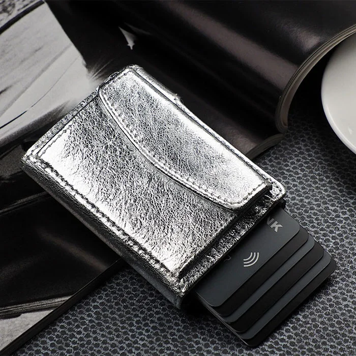 جاکارتی خشابی دکمه دار چرم رگالیا Silver سولو مکس کد 173933140 پولاریس