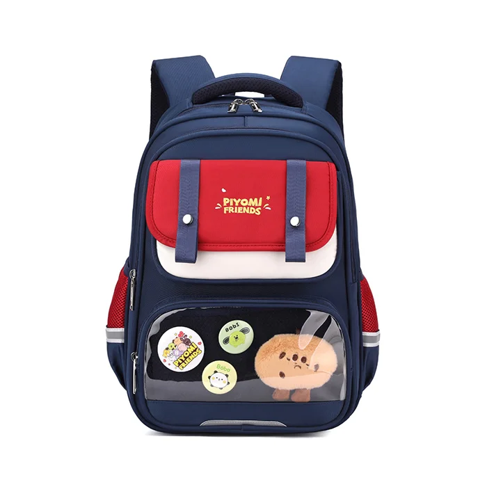 کوله پشتی 23*32*44 3 رنگ همراه با عروسک و پیکسل کد 3330 Q kids