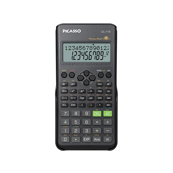 ماشین حساب مهندسی 2+10 رقمی CL-115 پیکاسو