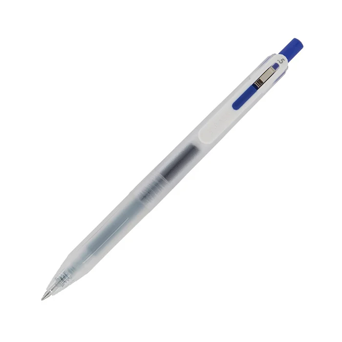 روان نویس 0.5 فشاری بدنه بیرنگ مات Blue ساراسا زبرا