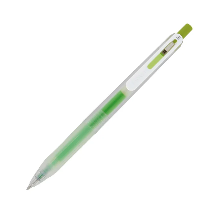 روان نویس 0.5 فشاری بدنه بیرنگ مات Light Green ساراسا زبرا