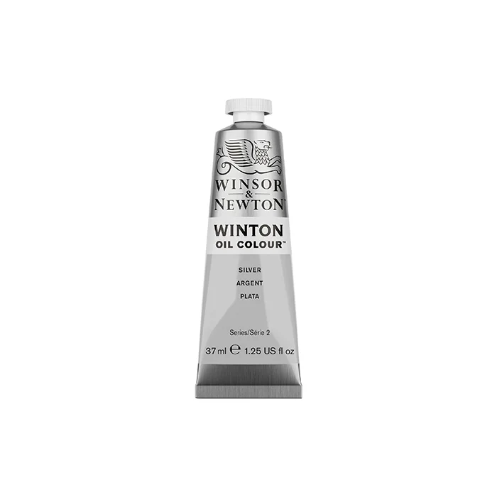 رنگ روغن 37 میل Metallic Silver وینتون وینزور
