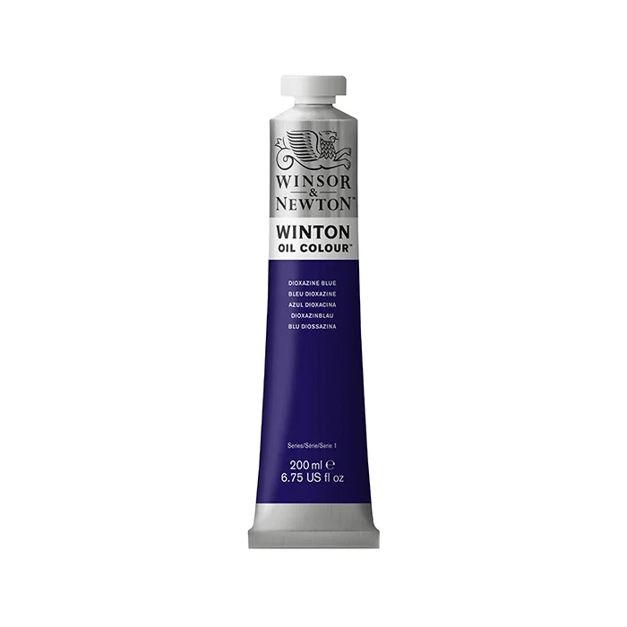 رنگ روغن 200 میل Dioxazine Blue کد 406.406 وینتون وینزور