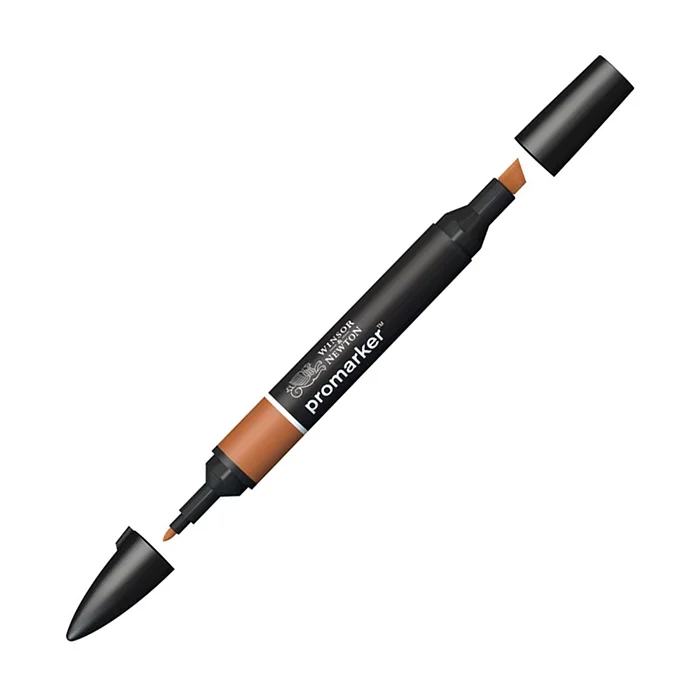 ماژیک طراحی 2 سر Saddle Brown O345 پرومارکر وینزور