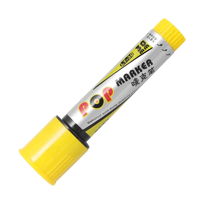 ماژیک کالیگرافی 30 میل شارژی زرد LT-30 پاپ لتو
