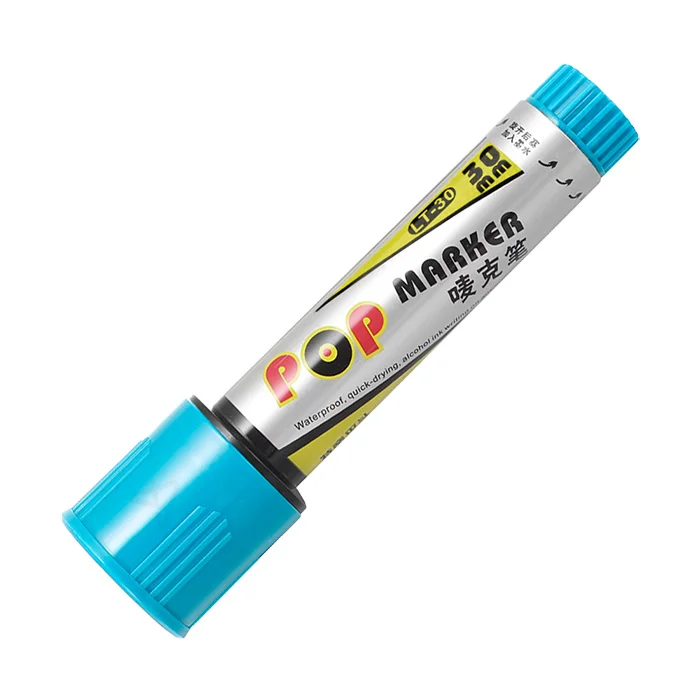 ماژیک کالیگرافی 30 میل شارژی آبی روشن LT-30 پاپ لتو