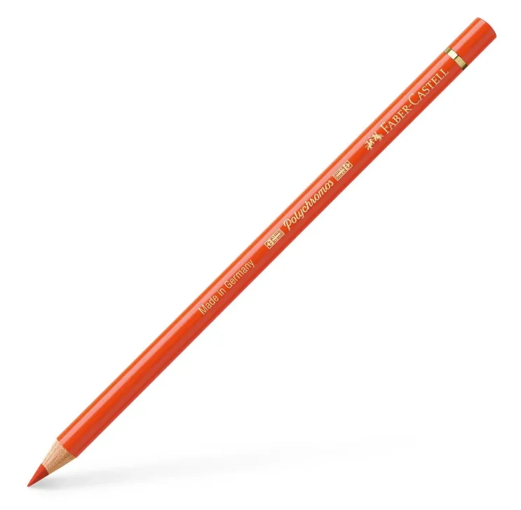 مداد رنگی Dark Cadmium Orange کد 115 پلی کروموس فابرکاستل