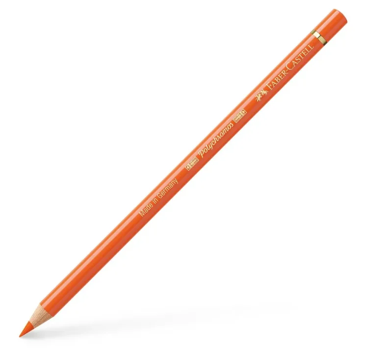 مداد رنگی Orange Glaze کد 113 پلی کروموس فابرکاستل