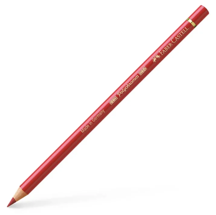 مداد رنگی Pompeian Red کد 191 پلی کروموس فابرکاستل