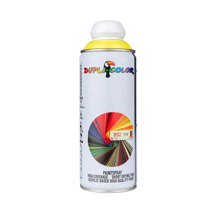 اسپری اکریلیک 400 میل Sulfur Yellow 1016 دوپلی کالر