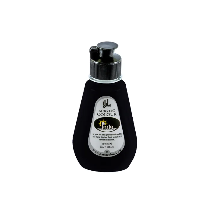 اکریلیک 150 میل Deep Black کد 2 پارلا