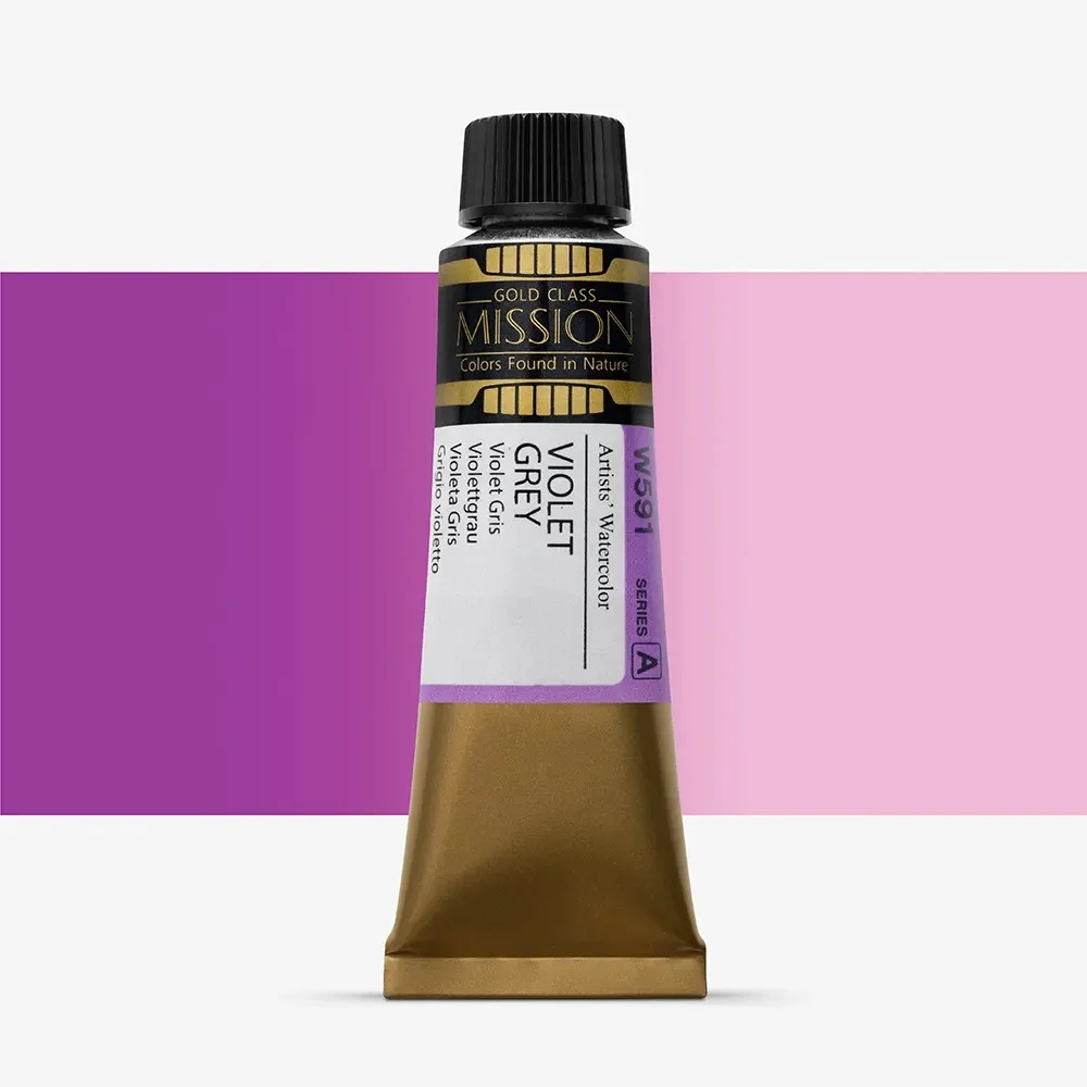 آبرنگ تیوپی 15 میل Violet Grey کد W 591 سری A میشن آبرنگ تیوپی 15 میل Violet Grey کد W 591 سری A میشن