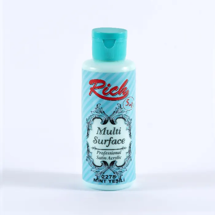 رنگ اکریلیک 120 میل Mint Green کد 2278 مولتی سرفیس ریچ رنگ اکریلیک 120 میل Mint Green کد 2278 مولتی سرفیس ریچ
