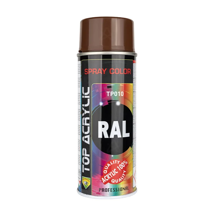 اسپری اکریلیک 400 میل 8011 Light Brown رال اکو سرویس