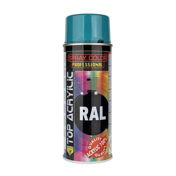 اسپری اکریلیک 400 میل 5018 Turquoise Blue رال اکو سرویس