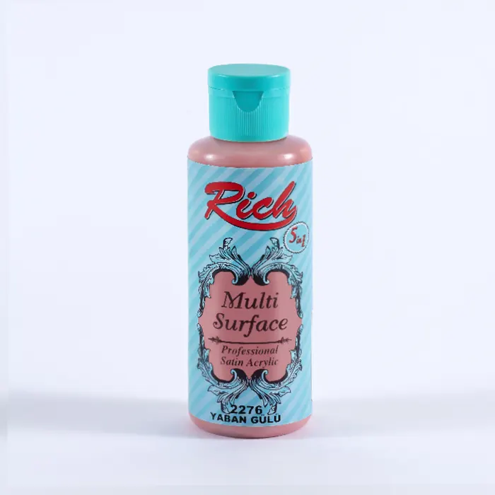 رنگ اکریلیک 120 میل Wild Rose کد 2276 مولتی سرفیس ریچ رنگ اکریلیک 120 میل Wild Rose کد 2276 مولتی سرفیس ریچ
