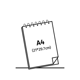 دفتر طراحی A4