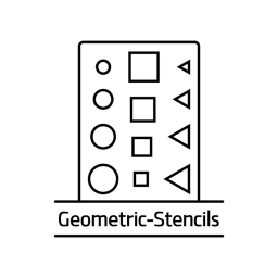 شابلون اشکال هندسی